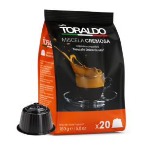 TORALDO MISCELA CREMOSA COMPATIBILE NESCAFE DOLCE GUSTO* CONFEZIONE DA 100 CAPSULE